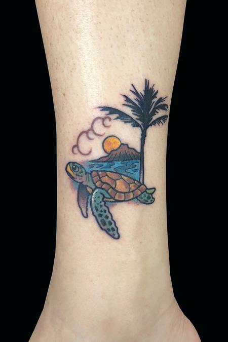 Tattoos - Hawaii Turtle - 137398